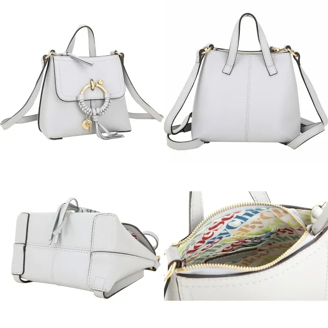 【See by Chloe’】Joan 牛皮拼接後背包(多色可選)