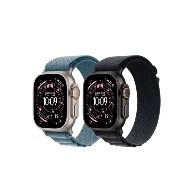 【Apple】Apple Watch Ultra 3 GPS+行動網路 49mm(鈦金屬錶殼+高山錶環)
