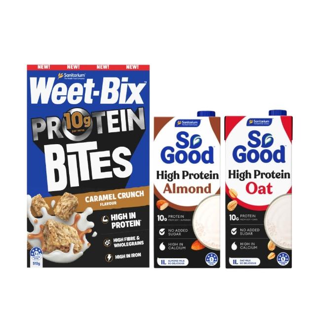 【Weet-Bix】澳洲全穀麥片-麥香高纖375gx3盒