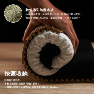 【捲捲舒】LazyRoll 壽司枕 旗艦款 Premium(波浪型 麵包型 露營枕 枕頭 露營 逐露天下)