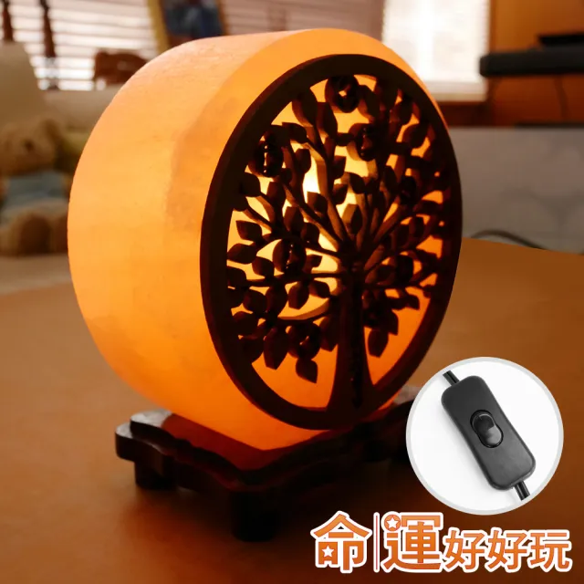 【命運好好玩】八方生財樹鹽燈(入厝禮)