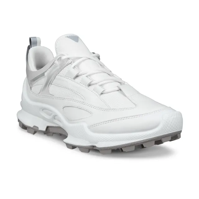 【ecco】BIOM C-TRAIL W 蹤跡健步山系防水運動休閒鞋 女鞋(白色 80332353301)