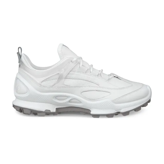 【ecco】BIOM C-TRAIL W 蹤跡健步山系防水運動休閒鞋 女鞋(白色 80332353301)