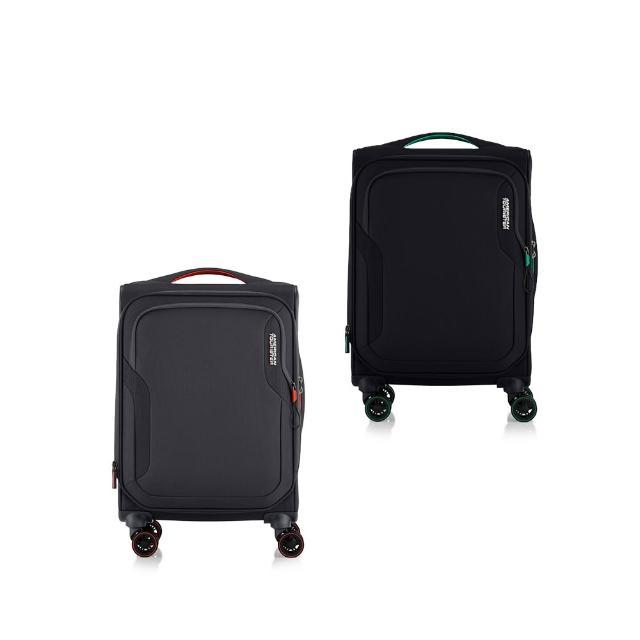 【AMERICAN TOURISTER 美國旅行者】20吋 APPLITE 5 前開式可擴充輕量軟殼行李箱/布箱/登機箱(多色可選)