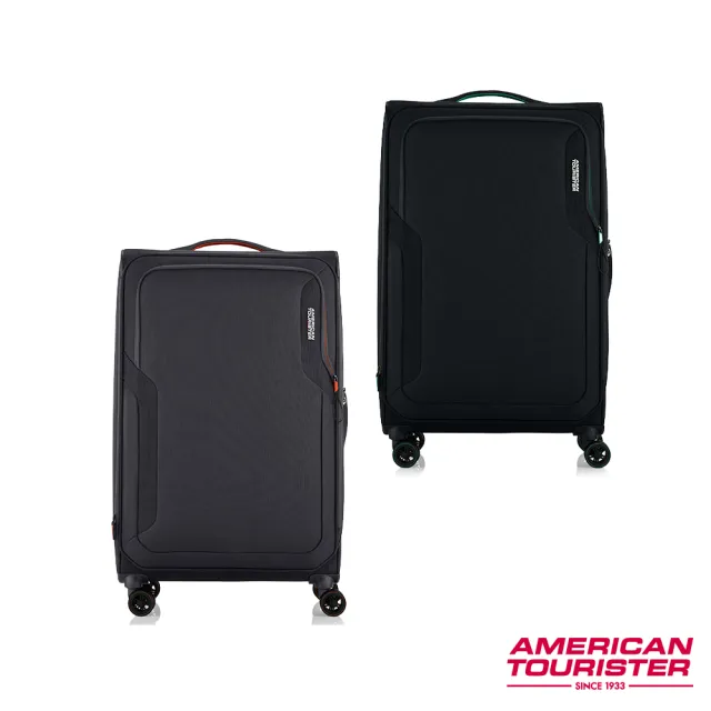 【AMERICAN TOURISTER 美國旅行者】31吋  APPLITE 5 前開式/上掀式可擴充輕量軟殼行李箱/布箱(多色可選)