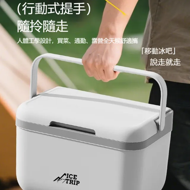 小山 5L保溫箱 溫度數顯款 冷藏箱 保溫保冷 保冰桶 冰箱 保冷箱 冰塊保溫箱 保冰盒 保溫包 保冷袋