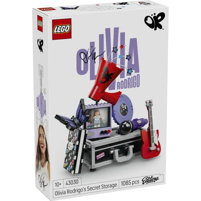 【LEGO 樂高】Editions 43030 奧莉維亞．羅德里戈的秘密百寶箱(創意遊戲 居家擺設 禮物 玩具)