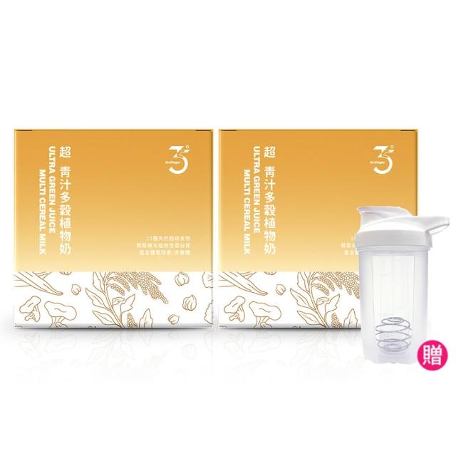 【Dr. Ginger 薑博士】超青汁多穀植物奶(12包/盒)x2