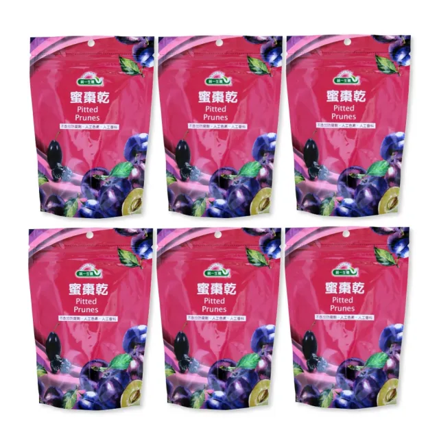【統一生機】蜜棗乾250gx6包