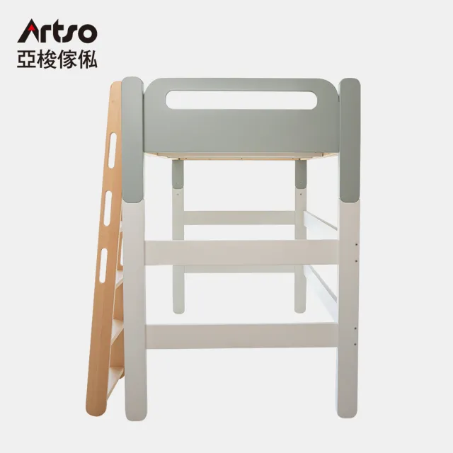 【Artso 亞梭】HUGGE檜木高架床(實木/台規/台灣製造)