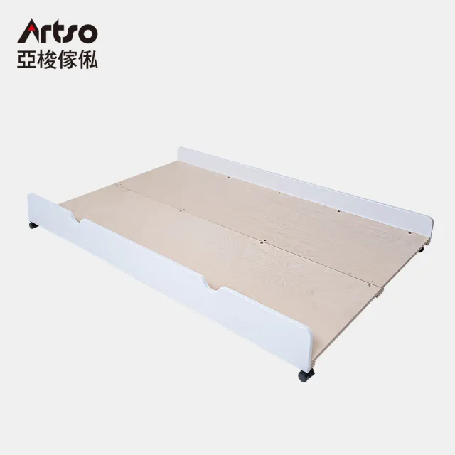 【Artso 亞梭】伴伴床(單人床架/收納床架/親子床)