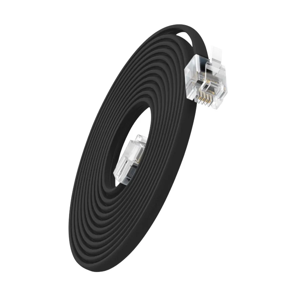 【台灣霓虹】UL20251無氧銅線28AWG4芯電話扁平線20米