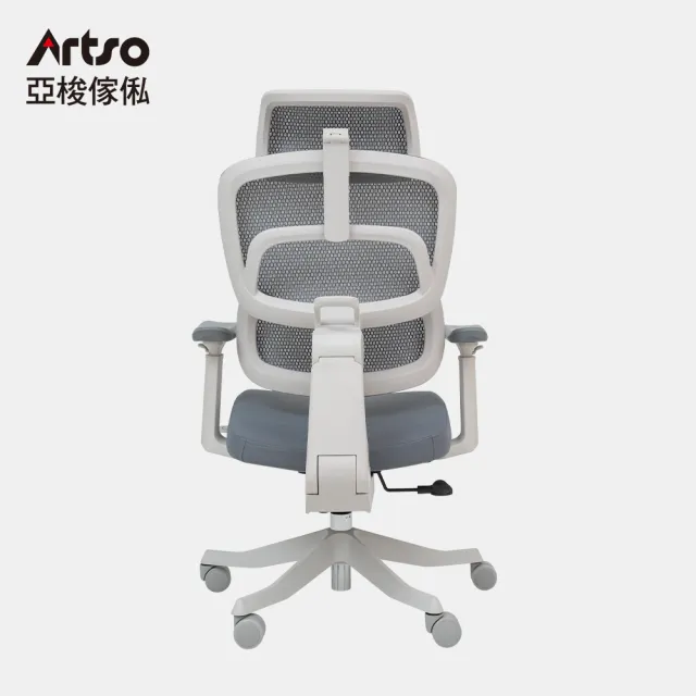 【Artso 亞梭】Switch動態撐腰追背椅(自行組裝/電腦椅/人體工學椅/辦公椅/椅子)