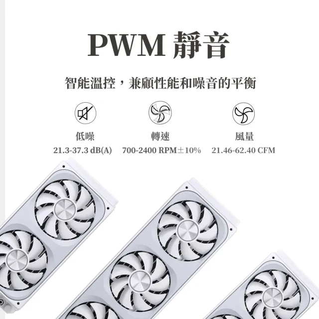 【JONSBO 喬思伯】TH360 全幅式無限鏡一體扇液晶水冷 黑/白 TDP:300W 5年保(高彩液晶/漏液賠償)