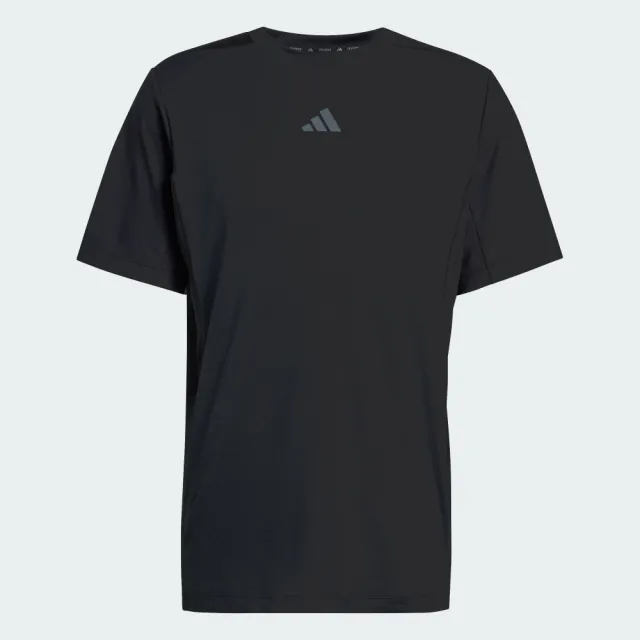 【adidas 愛迪達】短袖上衣 男 訓練 慢跑 吸濕排汗 亞規 D4T PRIMELIFT T 黑 KE9937
