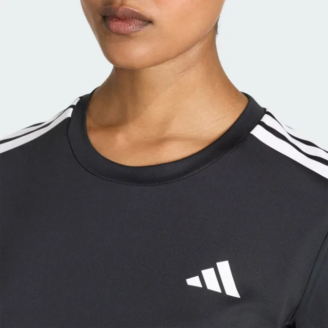 【adidas 愛迪達】短袖上衣 女 亞規 HYG TEE 黑 KC7639