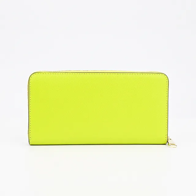 【FURLA 芙拉】Camellia XL 12卡拉鍊長夾(黃)