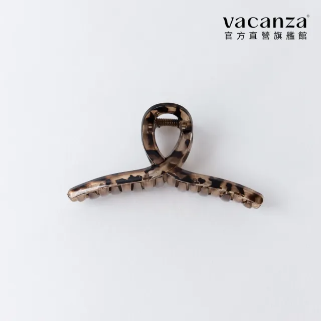 【vacanza】透光豹紋 沙夾 (髮飾 情人節禮物 生日禮物)