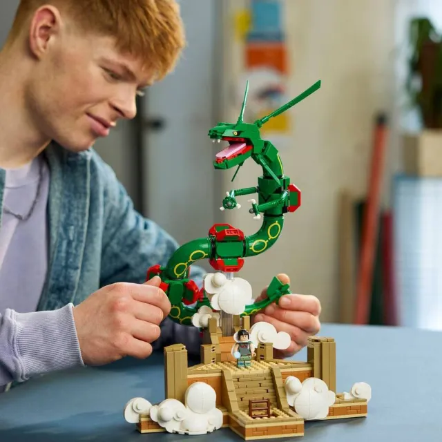 【LEGO 樂高】寶可夢系列 列空座 傳說中的神奇寶貝 神獸 #72168 (收藏模型 居家擺設 積木)