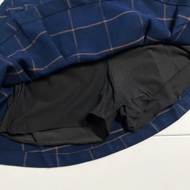 【橘魔法】後鬆緊 基本款制服百褶褲裙 內有安全褲 女童 兒童 童裝 短裙 裙子 格子裙 學院風 校園 表演