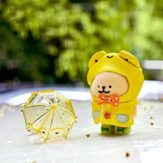 【HeyCiao】線條小狗 下雨天了怎麼辦 可動 盲盒 公仔