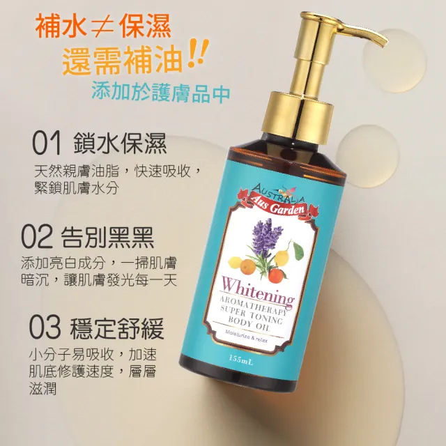 【Ausgarden 澳維花園】玫瑰果 薰衣草迷迭香按摩精油155mlx3任選頂級SPA按摩精油 香氛保養(禮物/