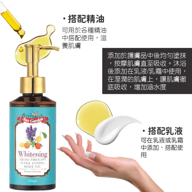 【Ausgarden 澳維花園】玫瑰果 薰衣草迷迭香按摩精油155mlx3任選頂級SPA按摩精油 香氛保養(禮物/