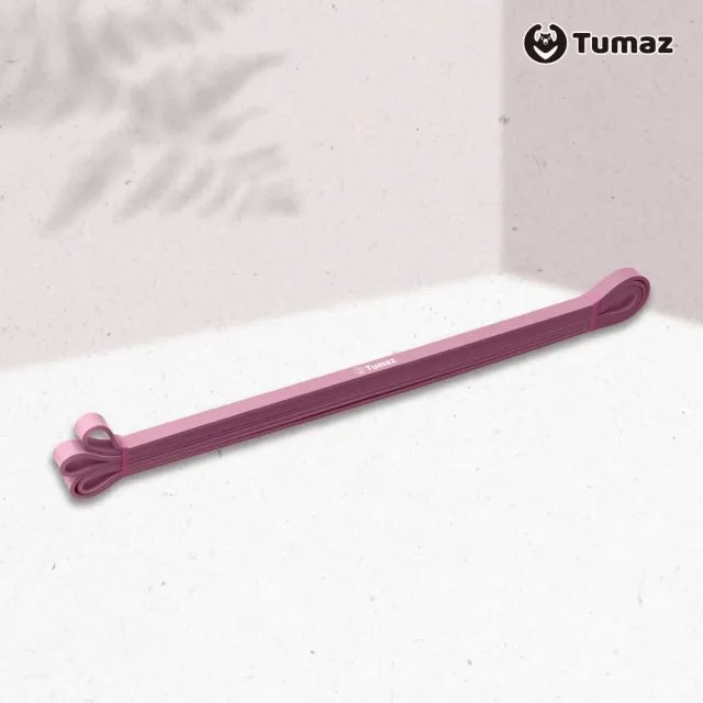 【Tumaz 月熊】加長加厚乳膠彈力帶 15磅