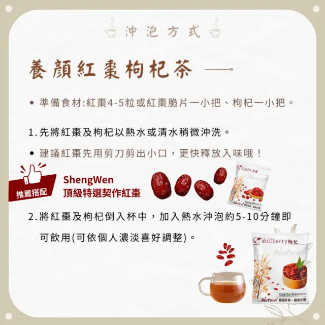 【Sheng Wen 梁時】嚴選無農藥養生枸杞600g/包(枸杞 枸己)