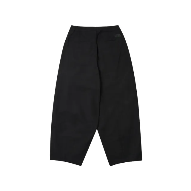 【The North Face】北面女款黑色WINDWALL防風附腰帶休閒長褲｜8FZWJK3