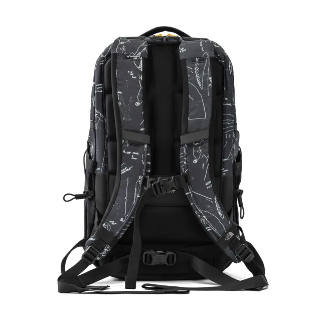 【The North Face】北面男女款深灰色DWR防潑水大容量休閒後背包｜52SEMV3 筆電包/登山包