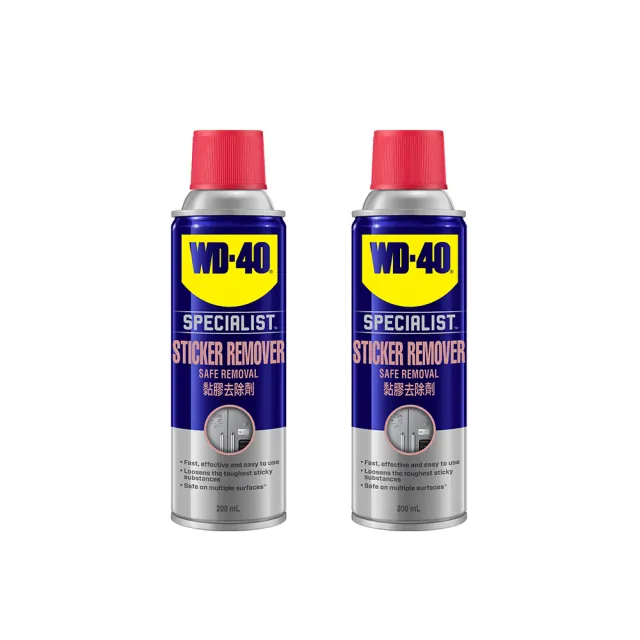 【WD-40】SPECIALIST 黏膠去除劑 200ml 兩入組
