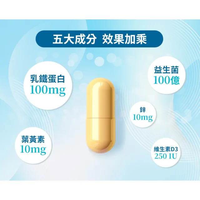 【Prolactix 寶晶】乳鐵機本(乳鐵蛋白.調整體質.增強體力)
