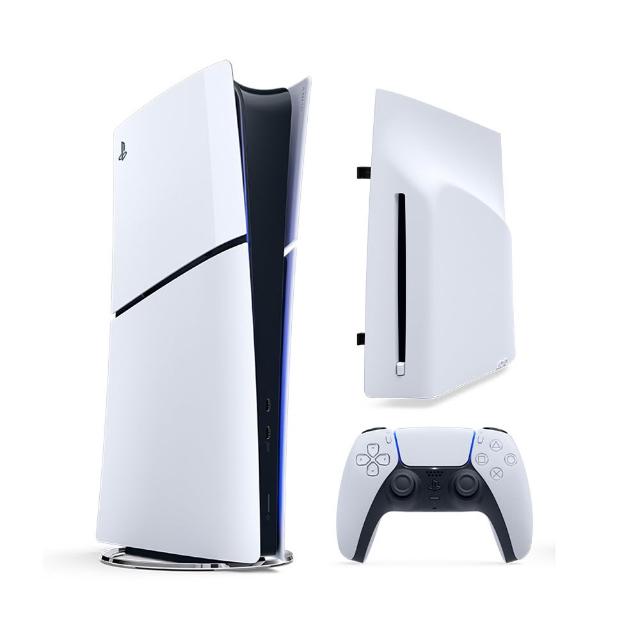 【SONY 索尼】New PS5 數位版主機(PS5 Slim)+專用 Ultra HD Blu-ray 光碟機