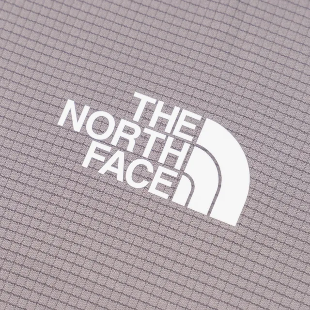 【The North Face】北面男款灰色LIGHTRANGE速乾防曬短袖T恤｜83TOG7O
