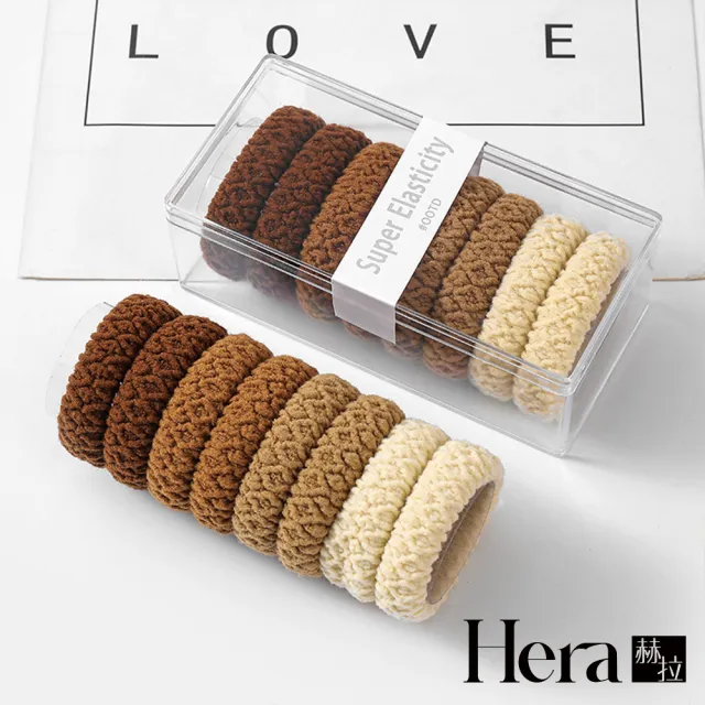 【HERA 赫拉】簡約設計高彈力髮圈 H112112102(簡約 高彈力 髮圈)