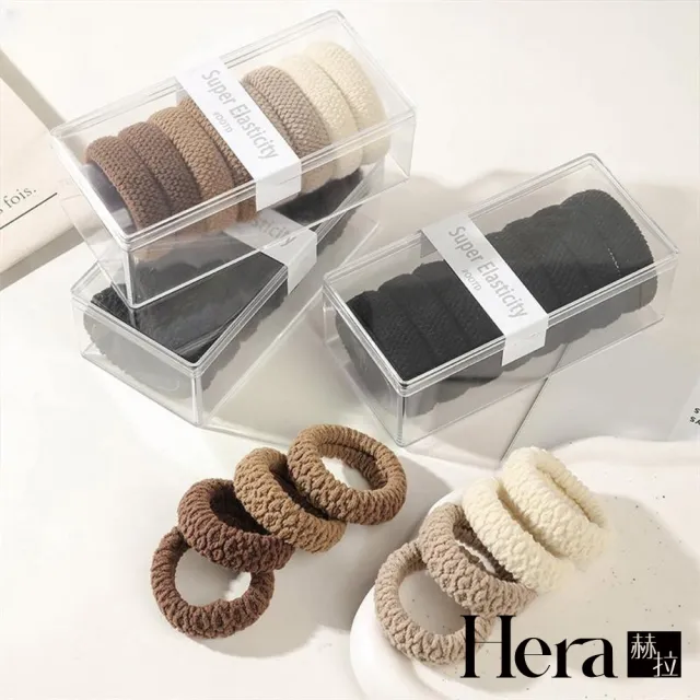 【HERA 赫拉】簡約設計高彈力髮圈 H112112102(簡約 高彈力 髮圈)