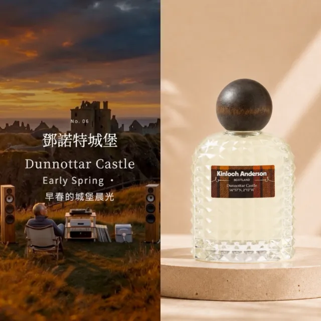 【Kinloch Anderson】金安德森香氛 NO.06鄧諾特城堡 花香調 空間噴霧100ml(居家室內/空間香氛)