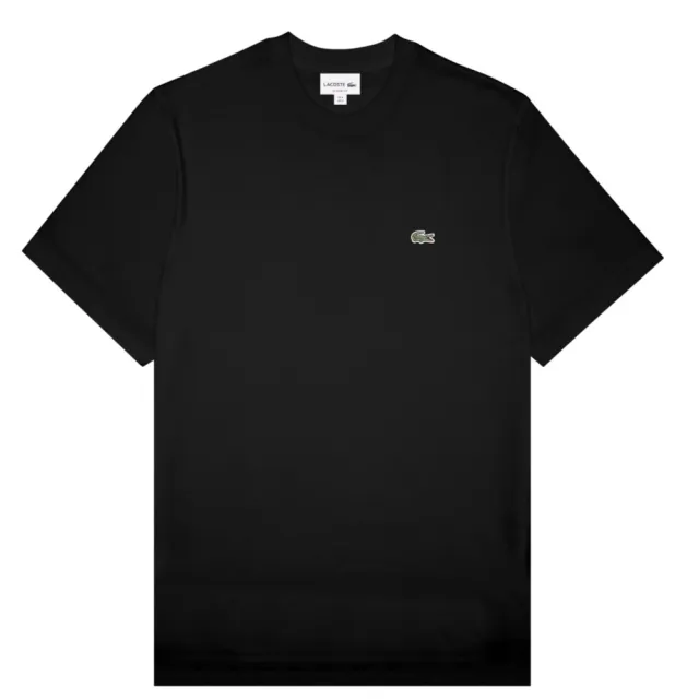 【LACOSTE】CLASSIC FIT 圓領短袖T恤(經典版型 LACOSTE鱷魚)