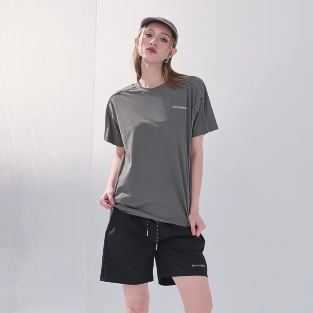 【MAJOR MADE】反光銀滾邊威化格涼感機能T(機能短T/涼感上衣/透氣機能T)