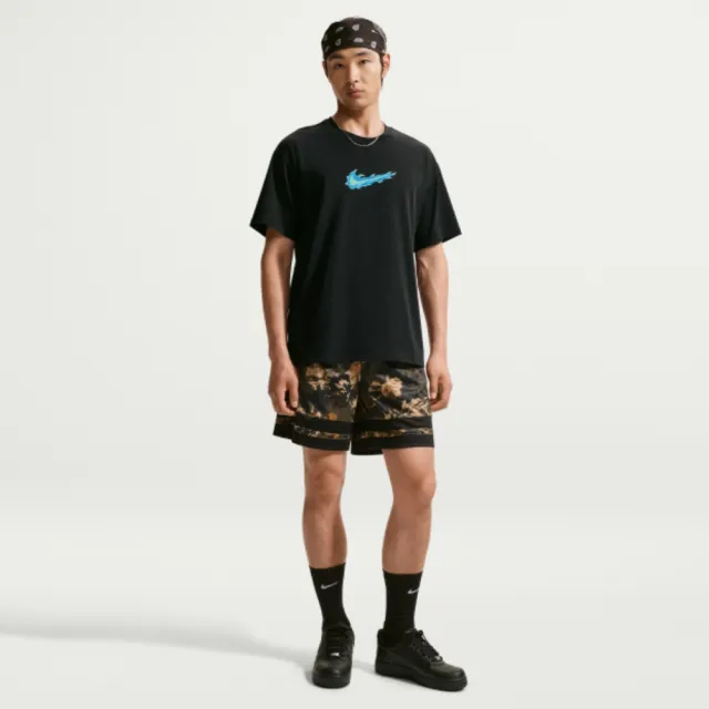【NIKE 耐吉】短袖上衣 男 訓練 慢跑 AS M NK SS MAX 90 STREET TEE 黑 IW1201-010