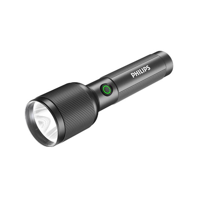 【Philips 飛利浦】SFL2243 1500流明 IP44防水鋁合金手電筒(登山/露營/居家/地震/Type C充電)