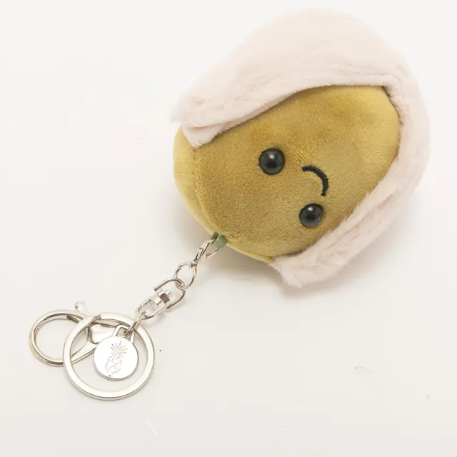 【Pineapple Outfitter】療癒萌趣開心果造型吊飾(綠色)