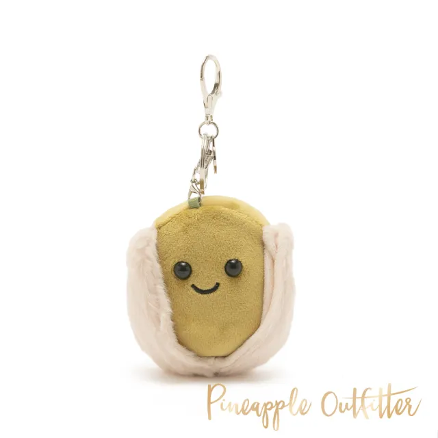 【Pineapple Outfitter】療癒萌趣開心果造型吊飾(綠色)