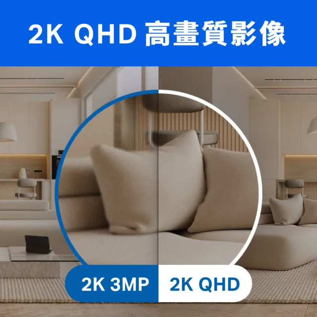 (三入組)【TP-Link】Tapo C220 2.5K QHD 400萬畫素AI智慧偵測無線旋轉網路攝影機/監視器 IP CAM(最高512G)