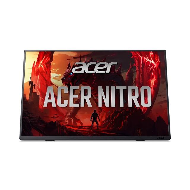 【Acer 宏碁】PG161W P1 16型 IPS FHD 16:10 144Hz 超薄可攜式電競螢幕(支援傾角/Type-C/4ms)
