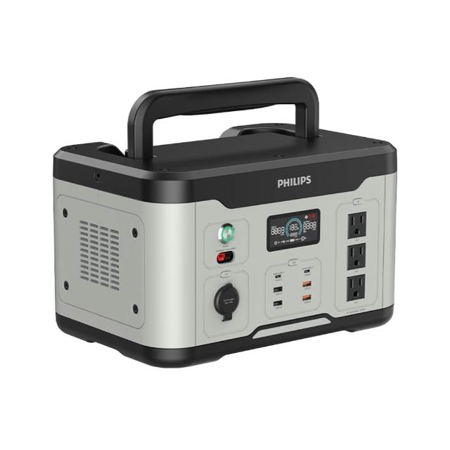 【Philips 飛利浦】1200W 儲能行動電源 DLP8095 (BMS智慧自檢測/採用磷酸鐵鋰電池)
