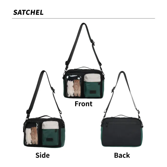 【Doughnut】SATCHEL LU 9.7 平板包 曬娃包 多格層 防潑水(多色)