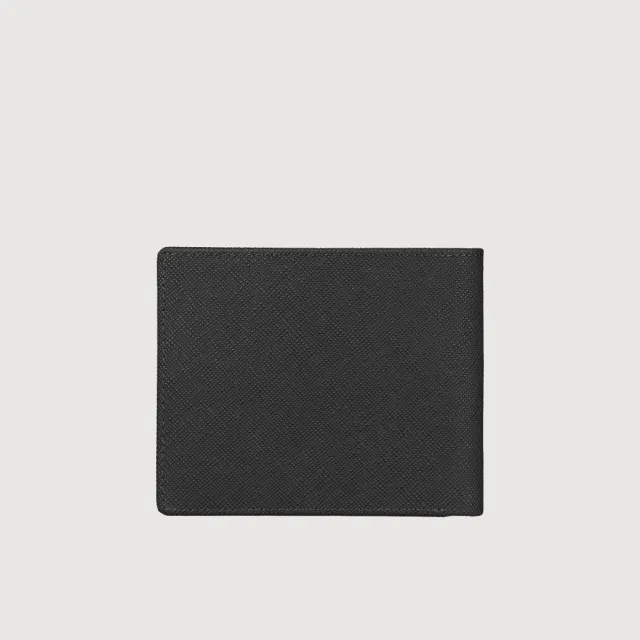 【BRAUN BUFFEL 德國小金牛】HOMME-P 8卡中間翻零錢袋短夾-多色任選(BF598-318-BK/NY) 錢包送禮推薦