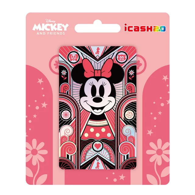 【icash 愛金卡】米奇系列-奇幻紫米奇/夢幻粉米妮 icash2.0